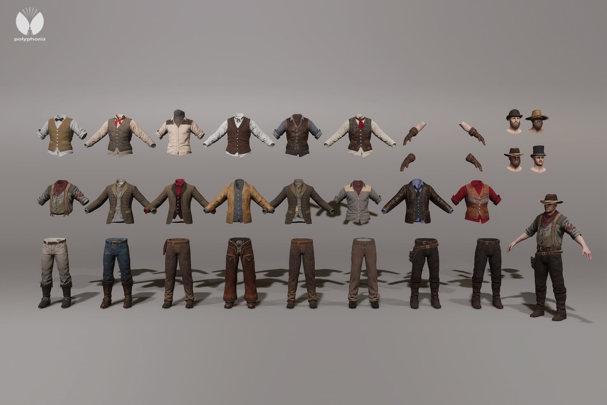 Western NPC - HDRP