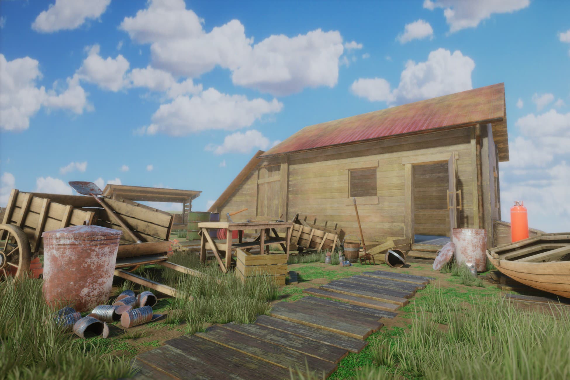 Isolated Hut