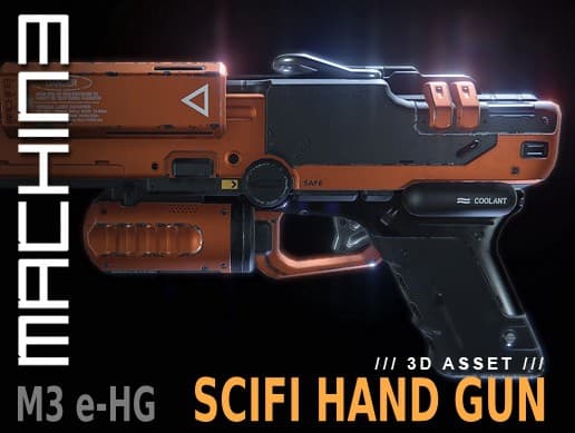 M3 e-HG (SciFi Hand Gun)