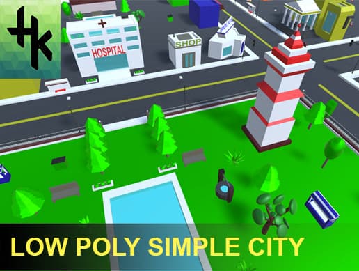 Low Poly Simple City