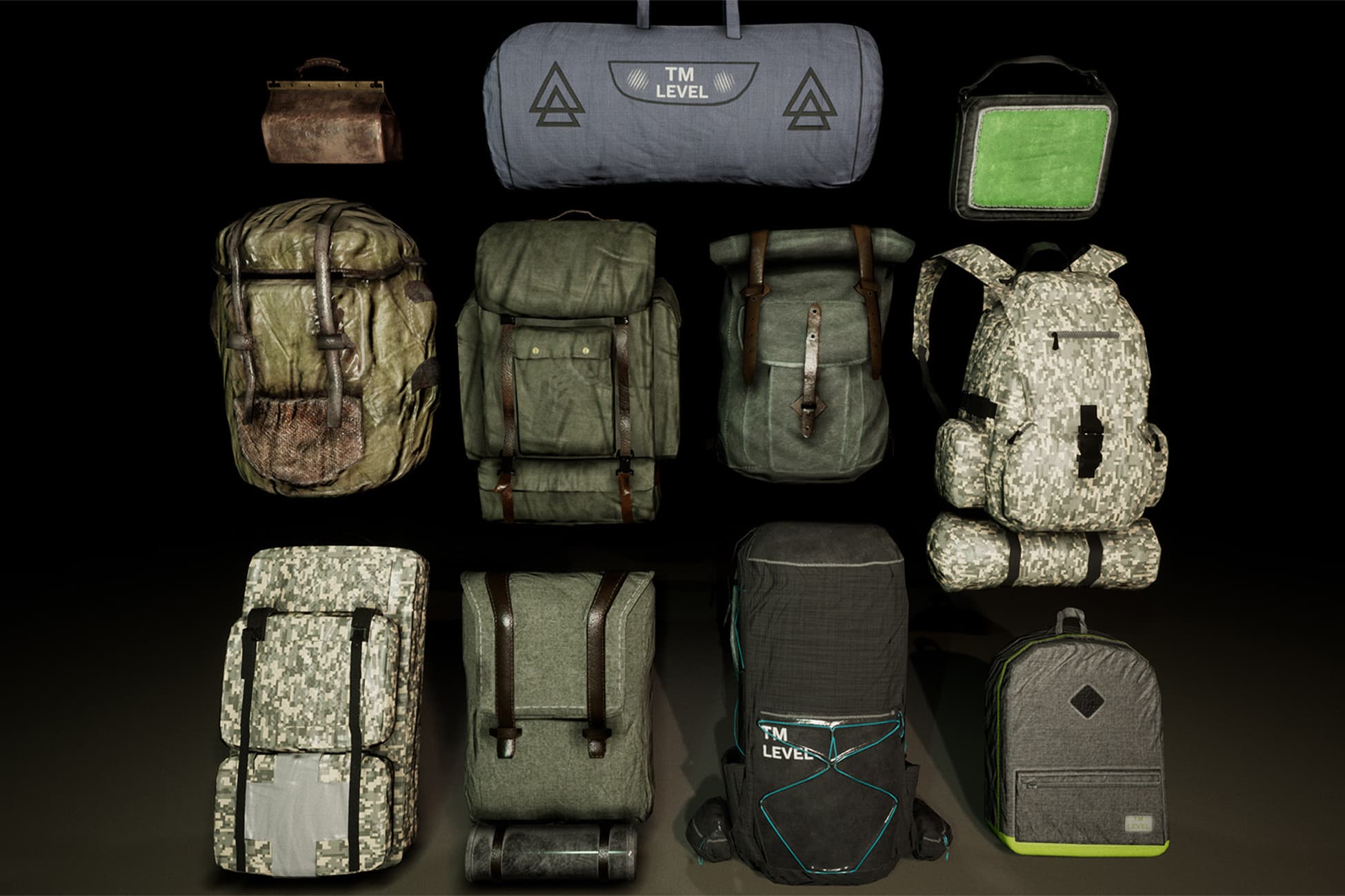 Backpacks & Bags / 22+ Variations