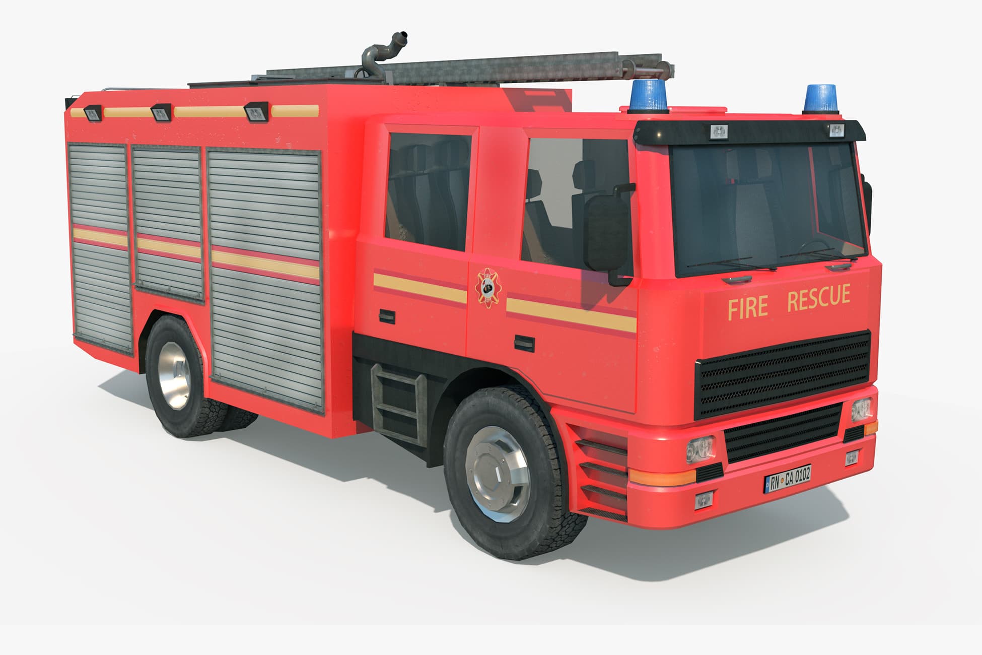 Fire Truck - Rescue Machine