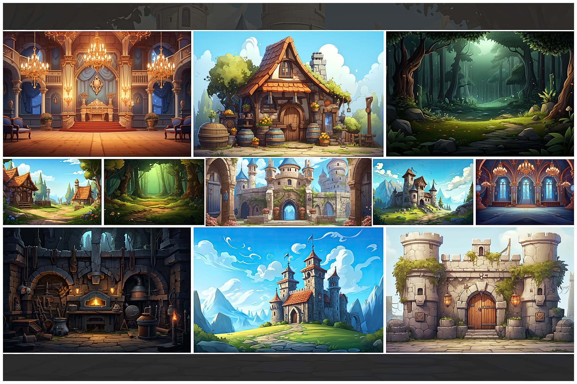BACKGROUND - Stylized Medieval 1