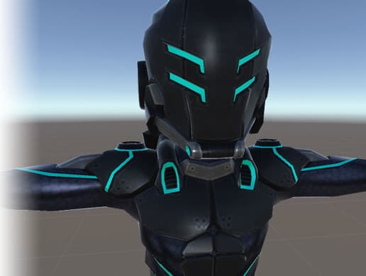 Game Character Exoskeleton Suit