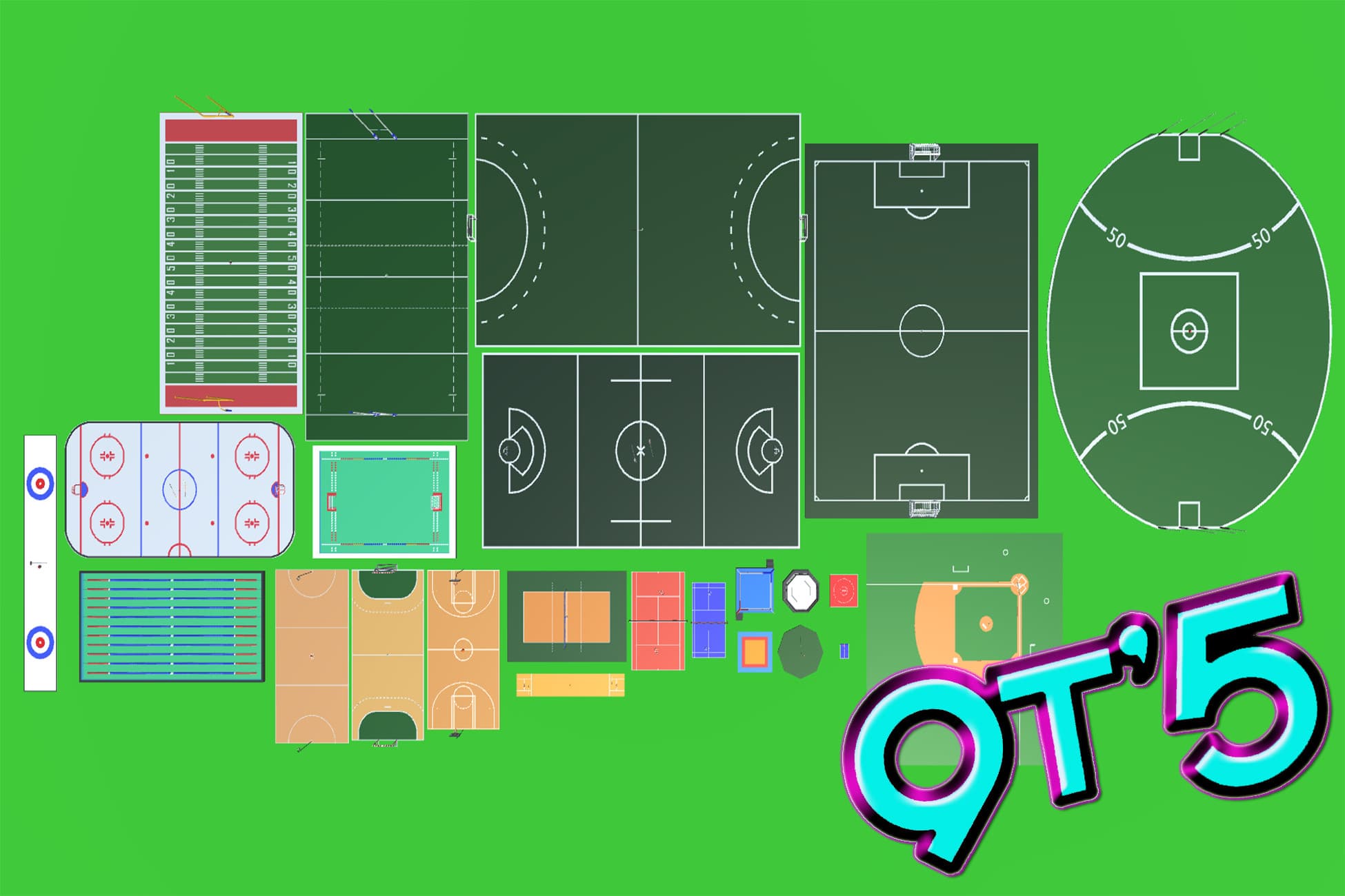 9t5 Low Poly Sports
