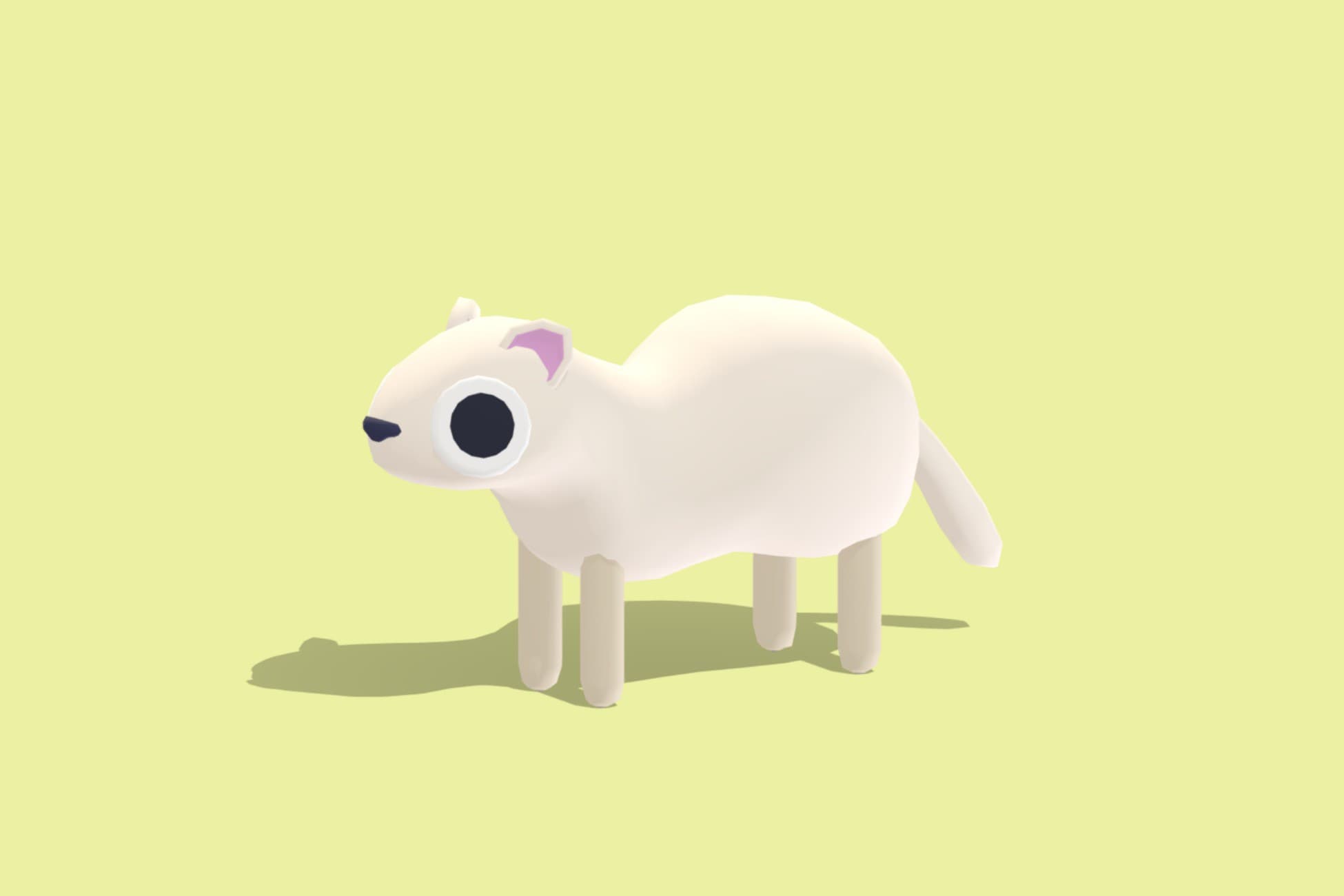 Snow Weasel - Quirky Series