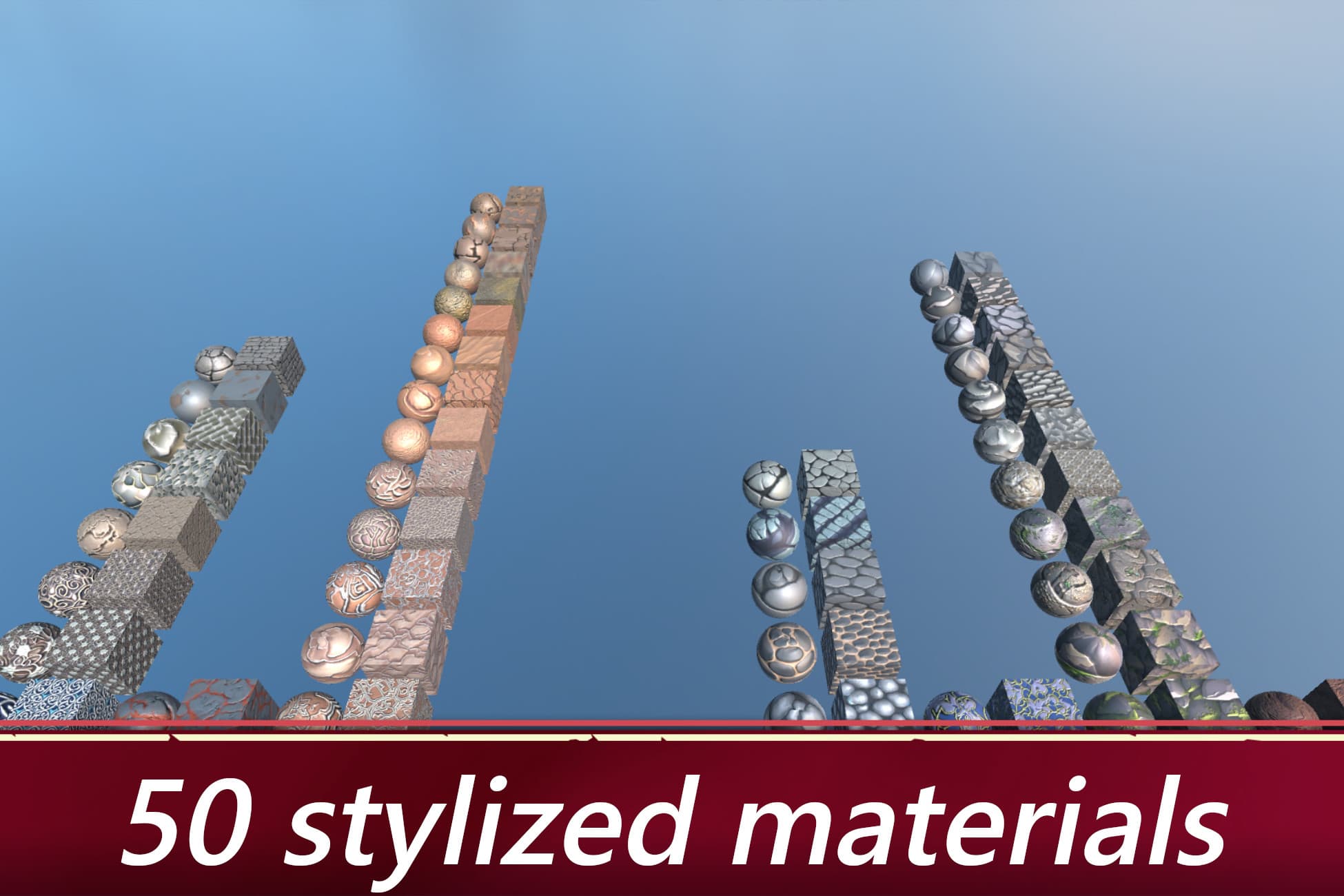 50 Free Stylized Materials