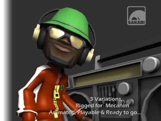 Cartoon Funky Rappers