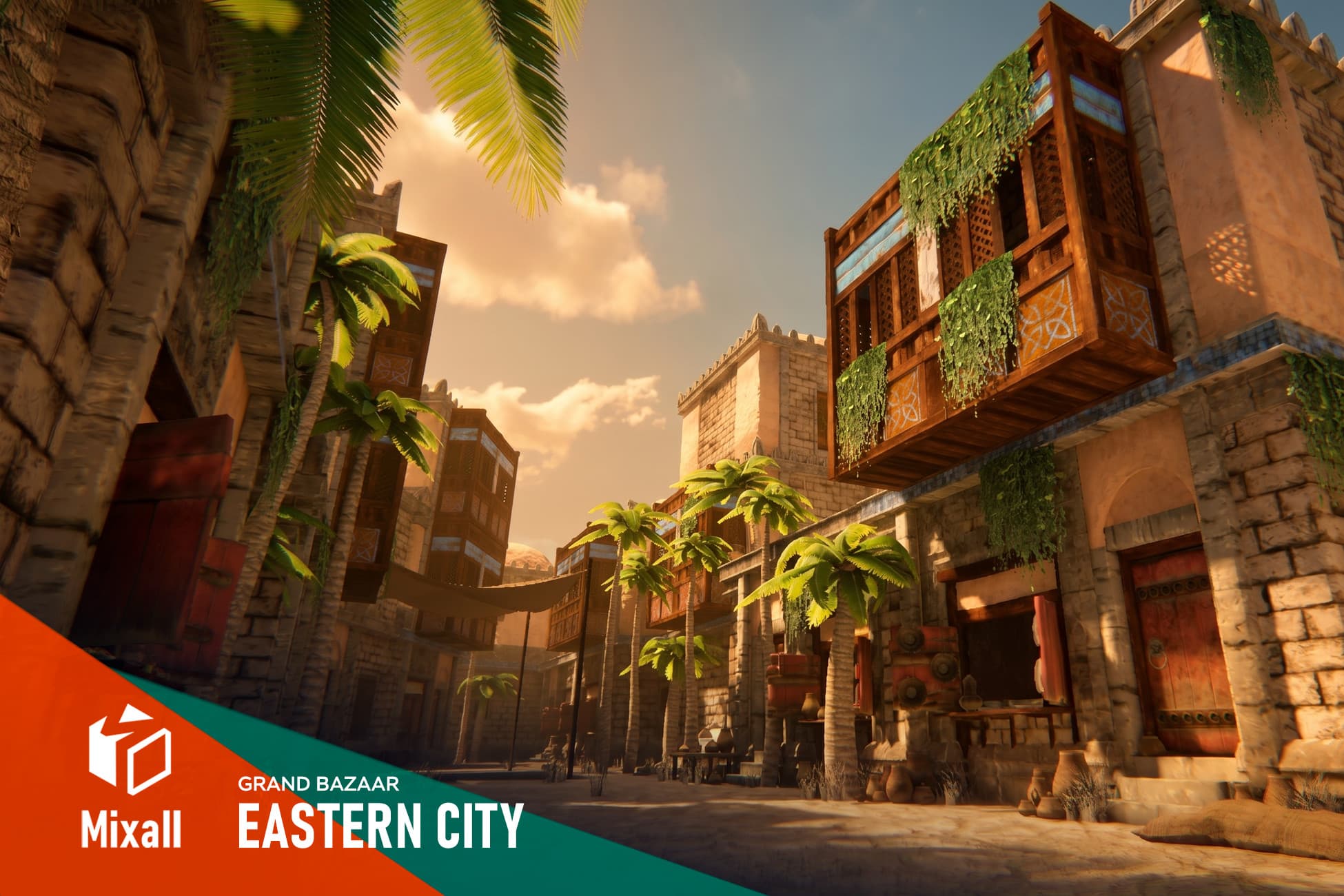 Eastern city - Grand bazaar