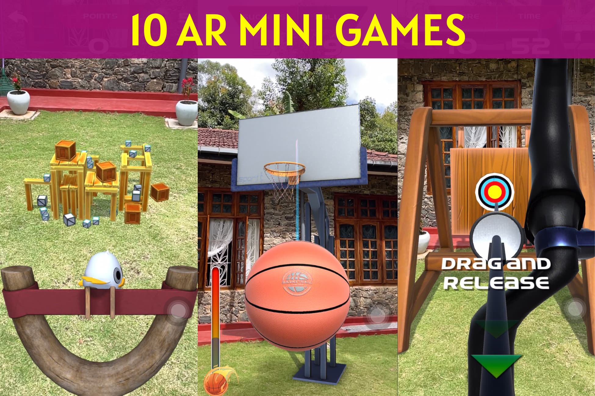 Easy AR Mini Games pack