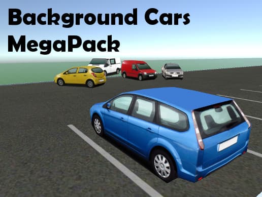 Background Cars - MegaPack