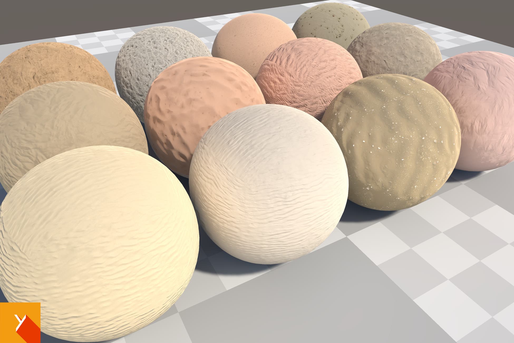 Yughues Free Sand Materials