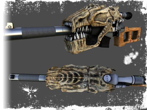 Mutant Skull Rifle