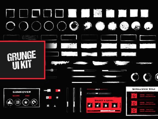 Grunge UI Kit