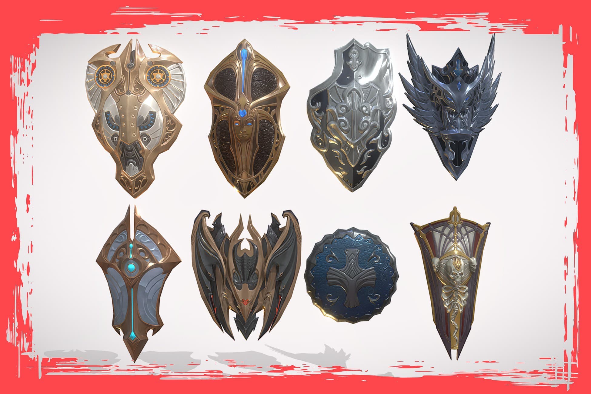 Fantasy Battle Shields