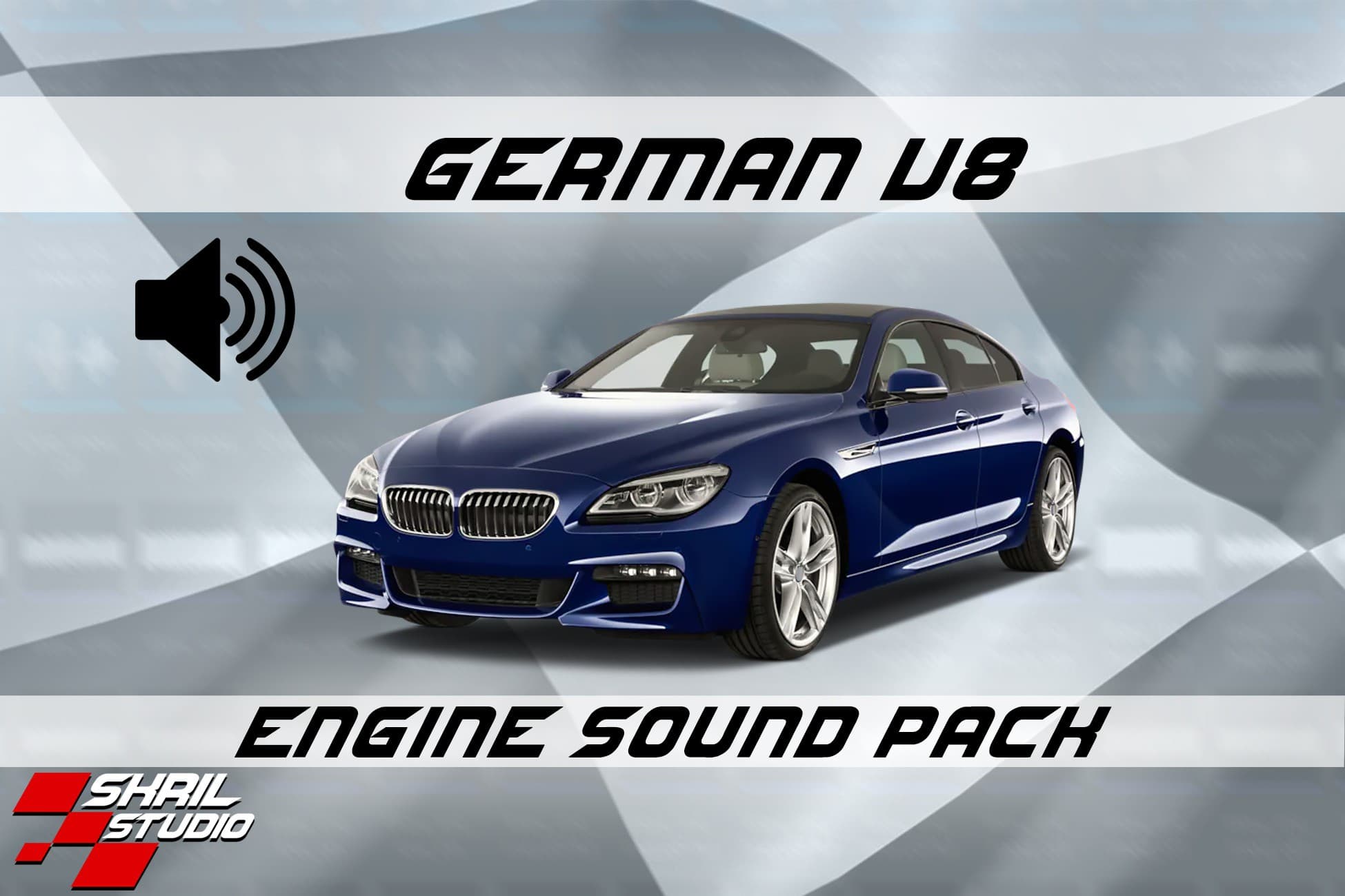 German V8 Engine Sound