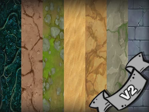 Cartoon Terrain Textures 2