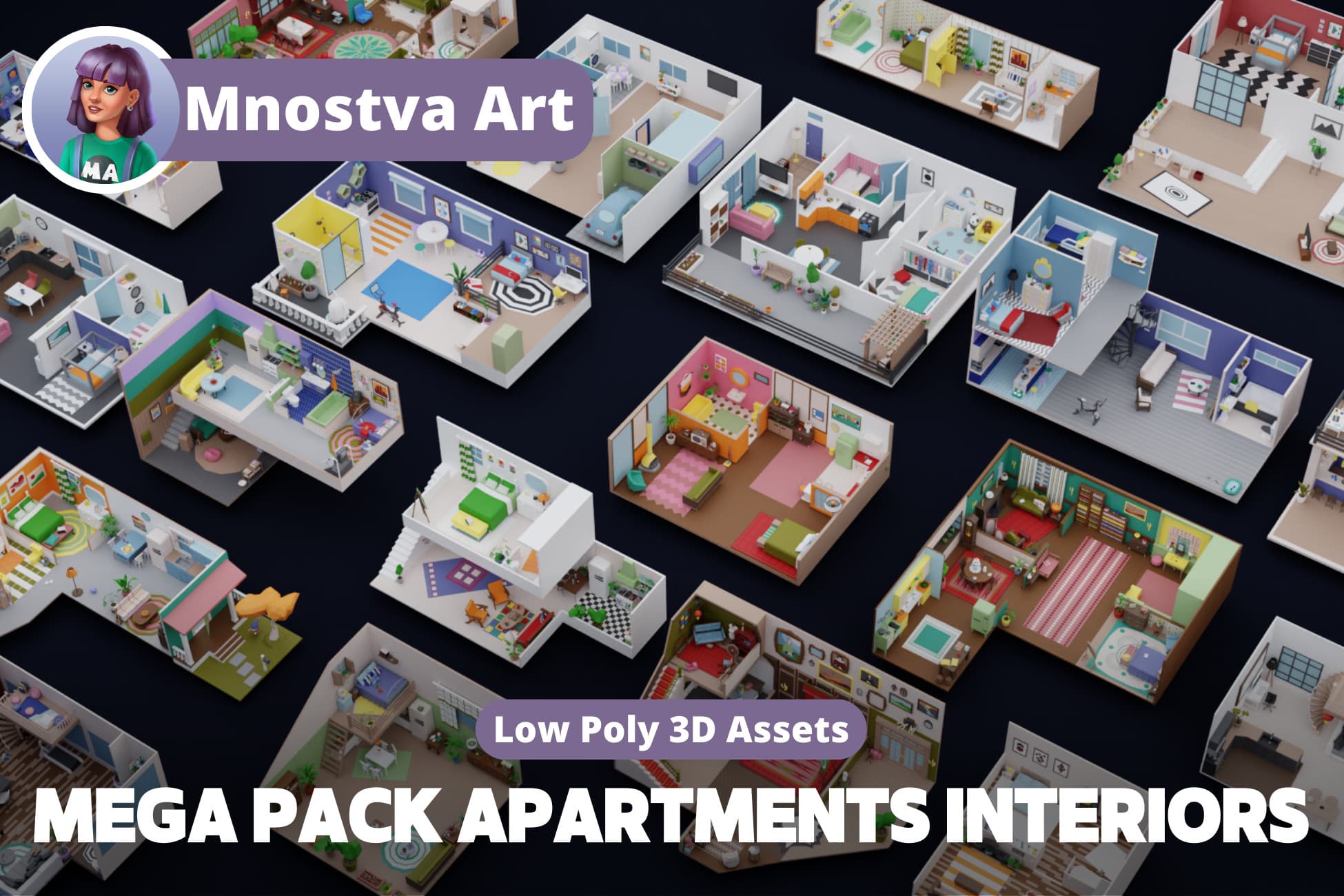 Mega Pack Apartments Interiors