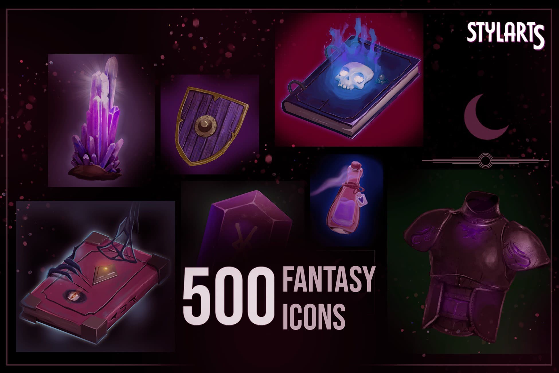 500+ Fantasy Icons