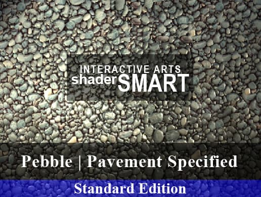 Pebble, and Pavement Specified Shader Smart, Standard Edition