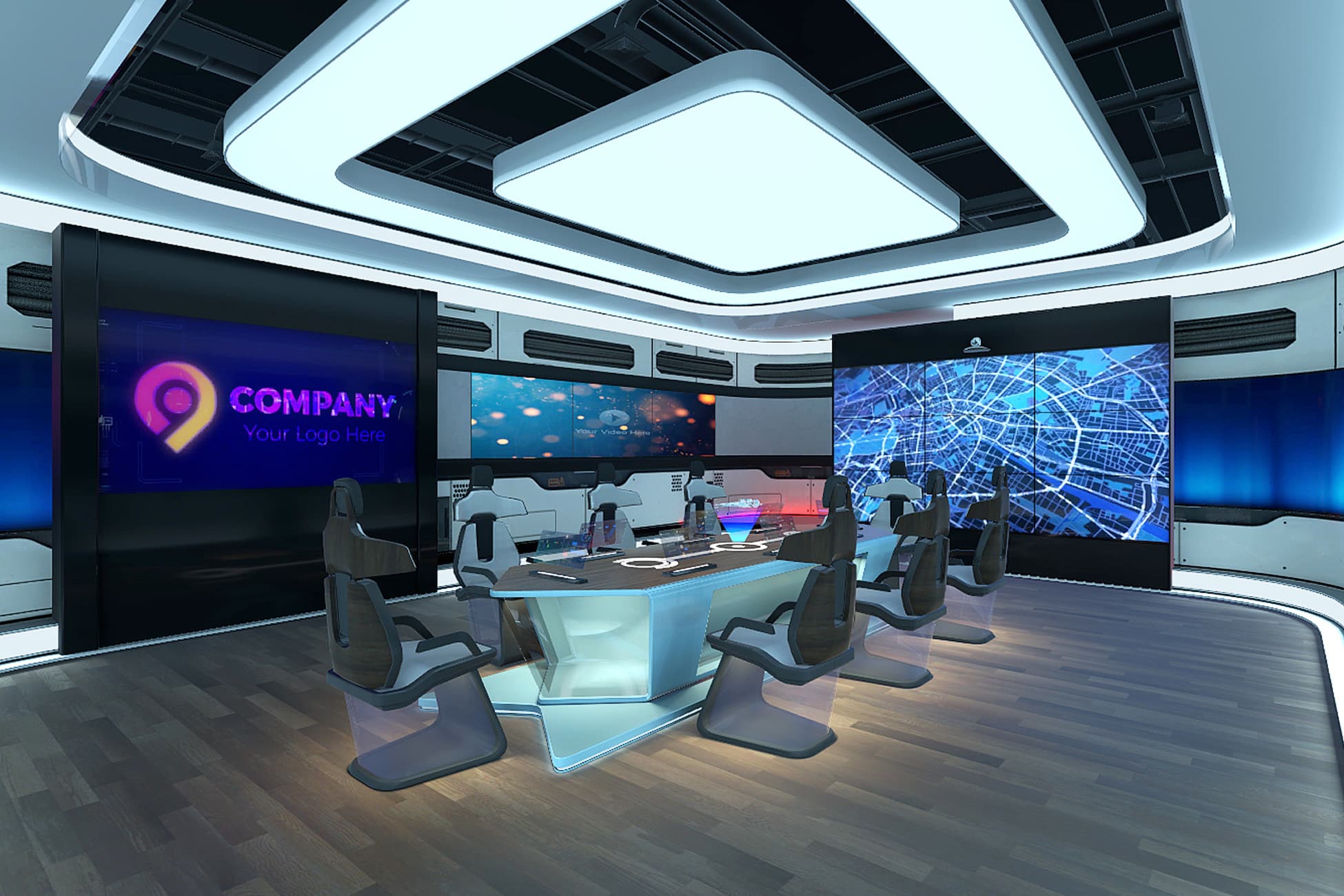 Sci-Fi Conference Room 02
