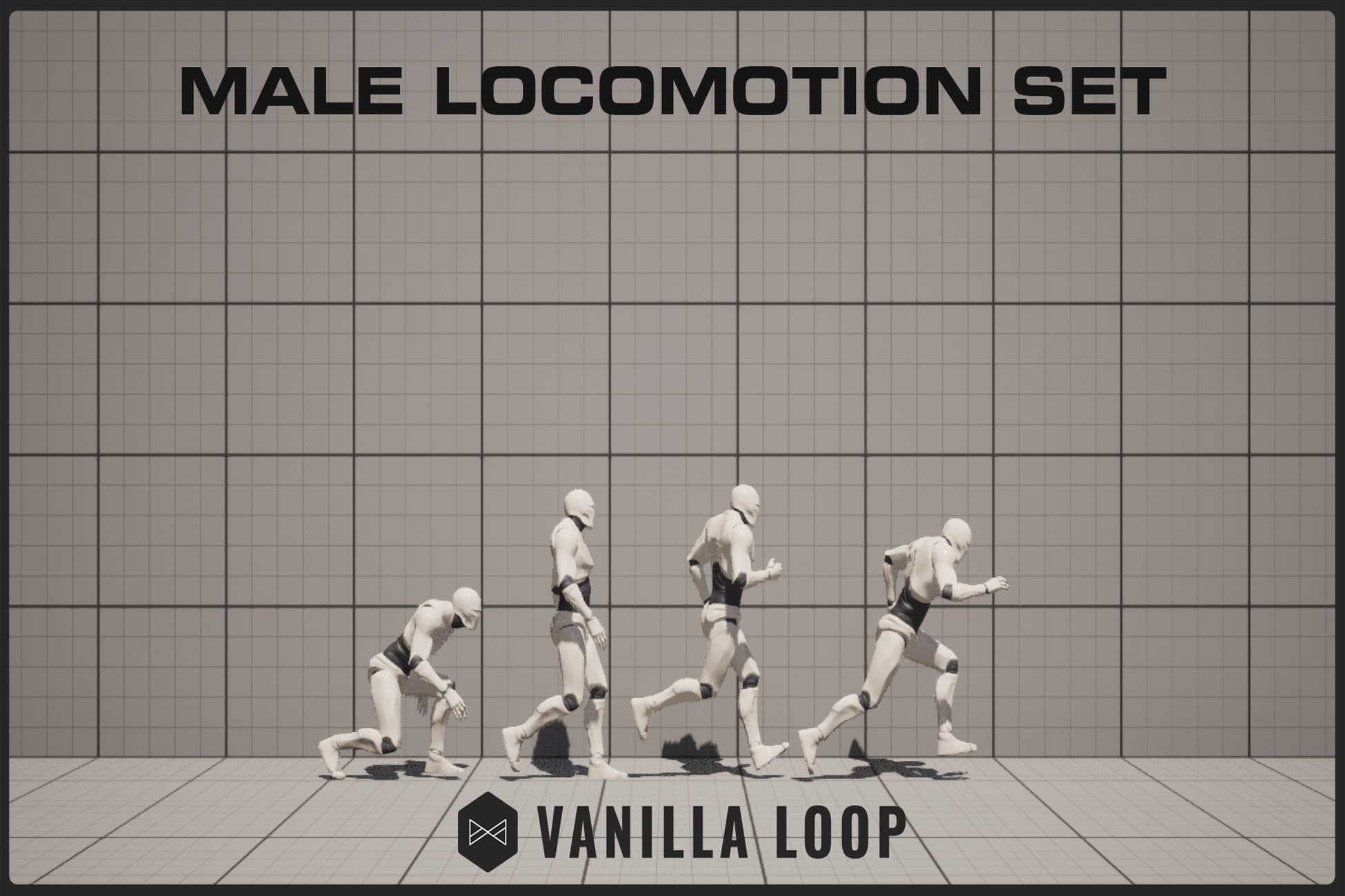 Male Locomotion Set