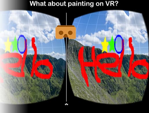 Cardboard VR 360 Paint Editor