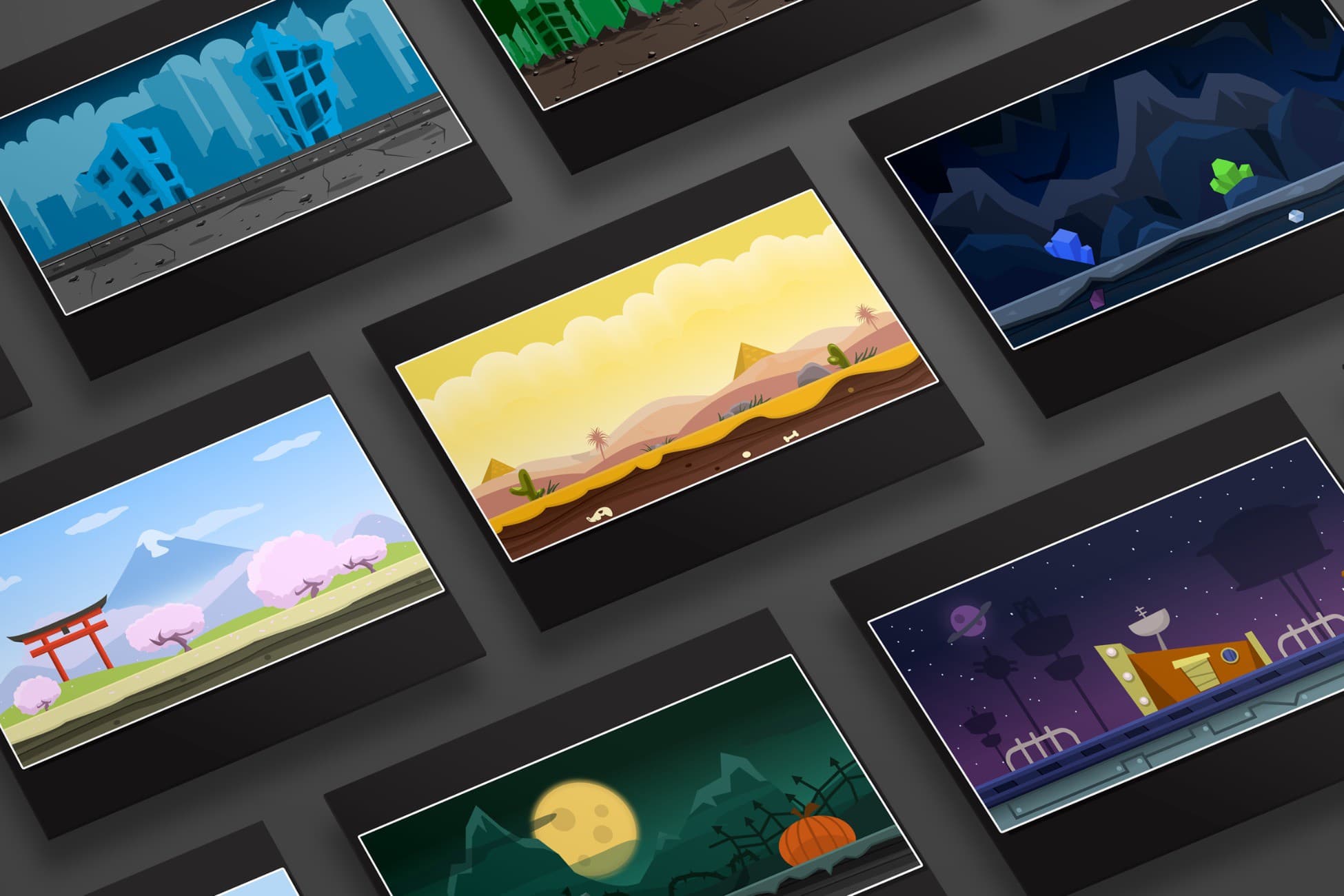 2D Game background 42+