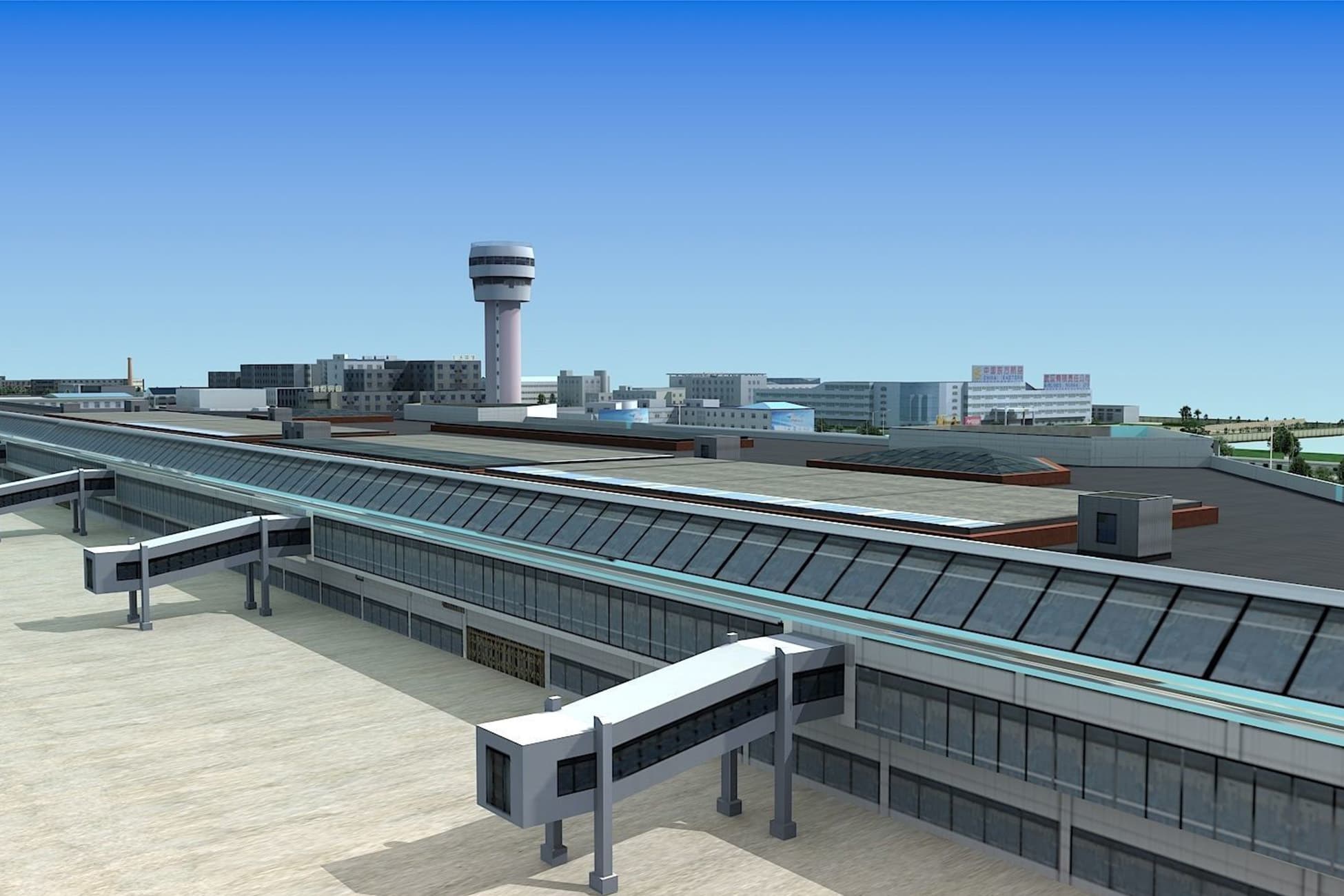 A lightweight airport model