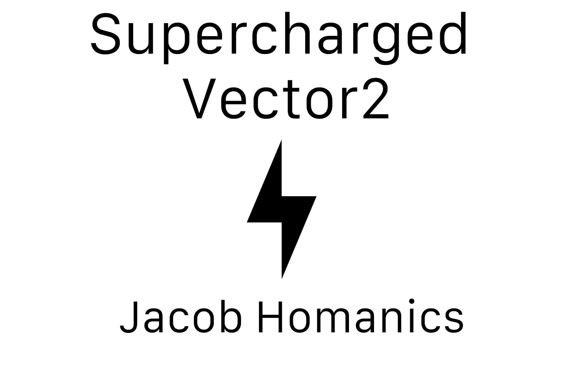 Supercharged Vector2